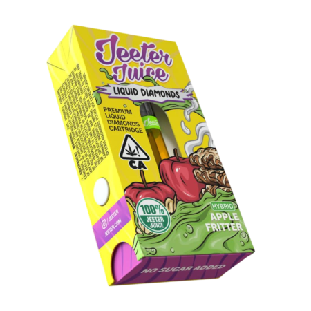 Jeeter Juice Liquid Diamond1G Cartridge - Apple Fritter