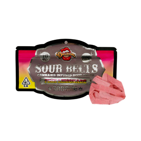 Devour Sour Belts (3000mg) – Pink Lemonade
