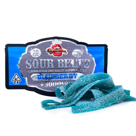 Devour Sour Belts (3000mg) – Blueberry