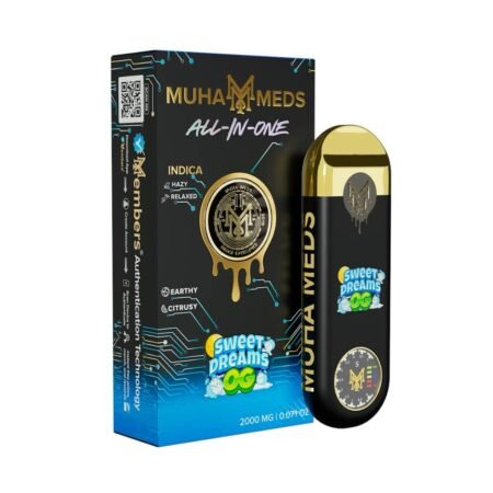 MUHA MEDS - 2g - Sweet Dream OG | Indica Disposable